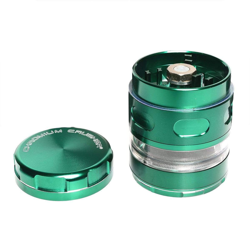 Chromium Crusher Metal Grinder Green Chromium Crusher Multi Blade 2.5" Grinder