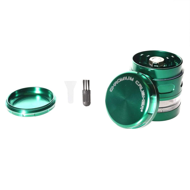 Chromium Crusher Metal Grinder Green Chromium Crusher Multi Blade 2.5" Grinder