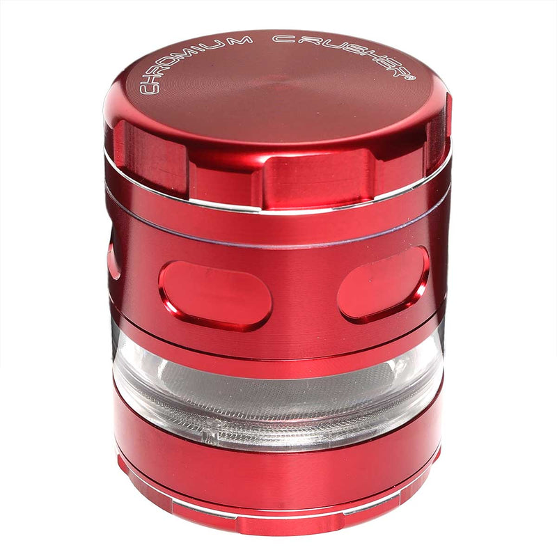 Chromium Crusher Metal Grinder Red Chromium Crusher Multi Blade 2.5" Grinder