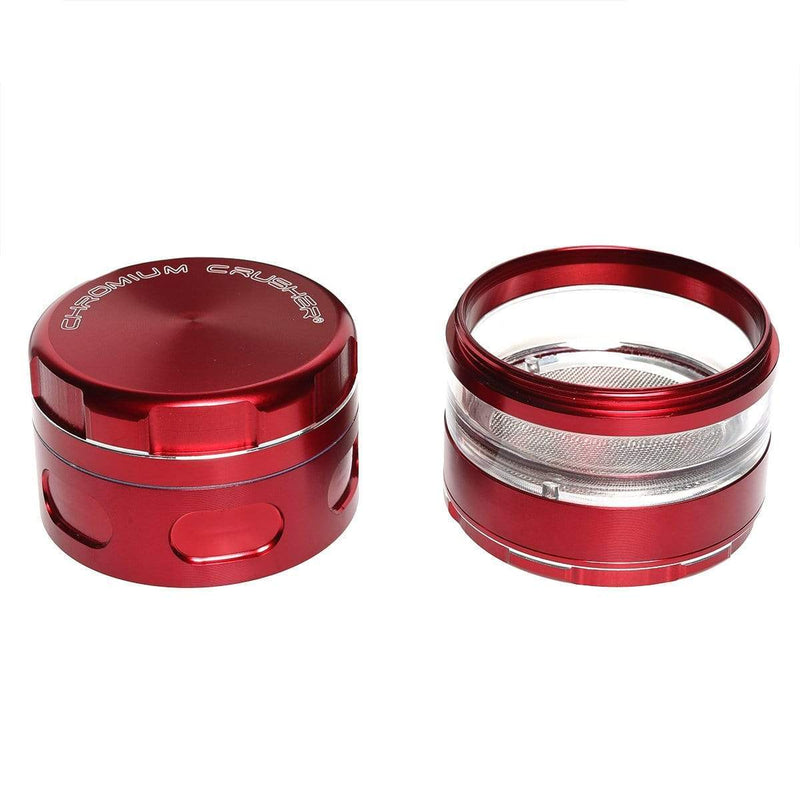 Chromium Crusher Metal Grinder Red Chromium Crusher Multi Blade 2.5" Grinder