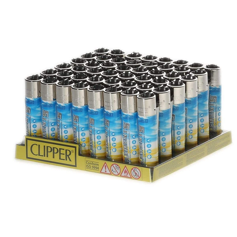 Clipper Lighters Clipper Lighter - Elements - 48 Count