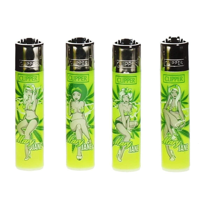 Clipper Lighters Clipper Lighter - Mary Jane PinUps - 48 Count