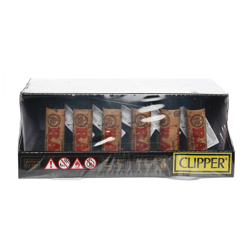 Clipper Lighters RAW Clipper Lighter w/Cork Sleeve - 20 Count