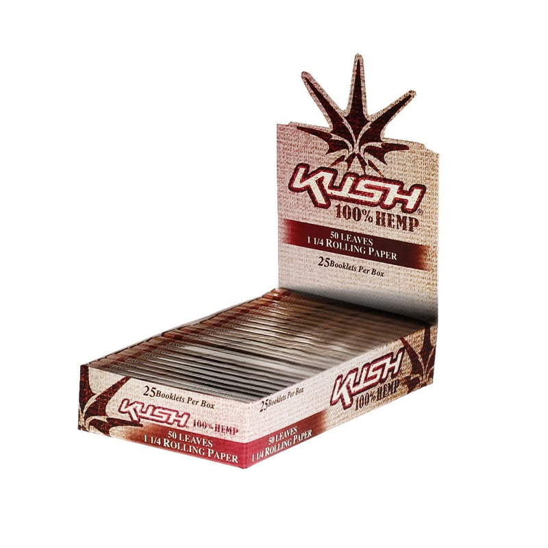 Kush Rolling Papers Kush 100% Hemp 1 1/4" Rolling Papers - 25 Count