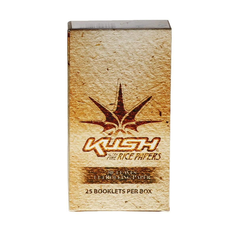 Kush Rolling Papers Kush Rice 1 1/4" Rolling Papers - 25 Count