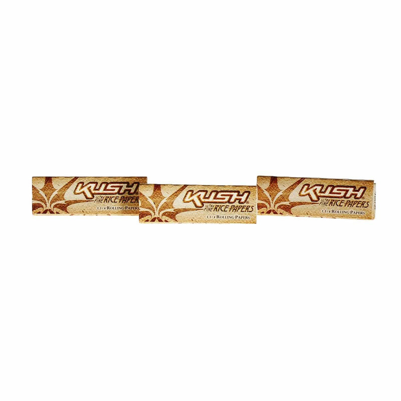 Kush Rolling Papers Kush Rice 1 1/4" Rolling Papers - 25 Count