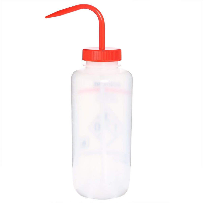 LDPE Bottles Wash Bottles LDPE Premium Labeled Wash Bottles - Acetone 1000ml