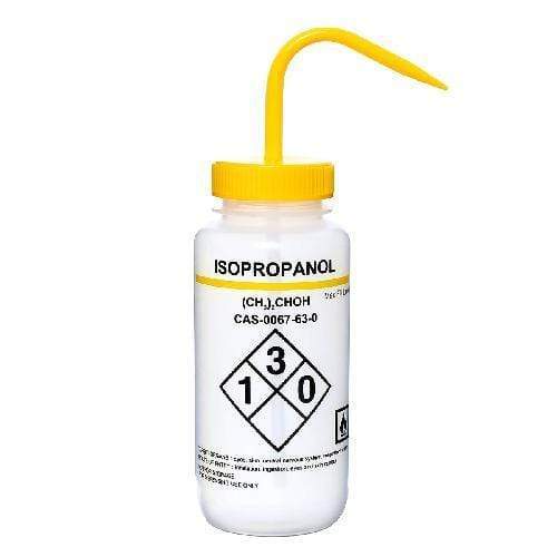 LDPE Bottles Wash Bottles LDPE Premium Labeled Wash Bottles - Isopropanol 500 ml