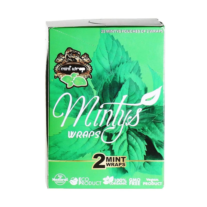 Minty's Natural Wraps Minty's Organic Wraps - Mint - 25 Count