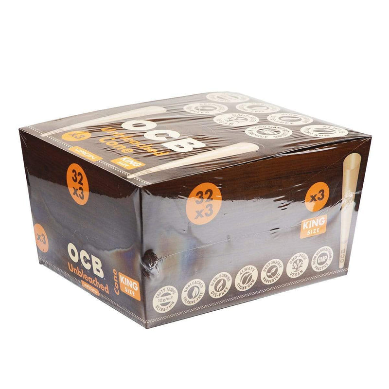 OCB Pre-Rolled Cones OCB Cones King Natural Retail 32/3 Count