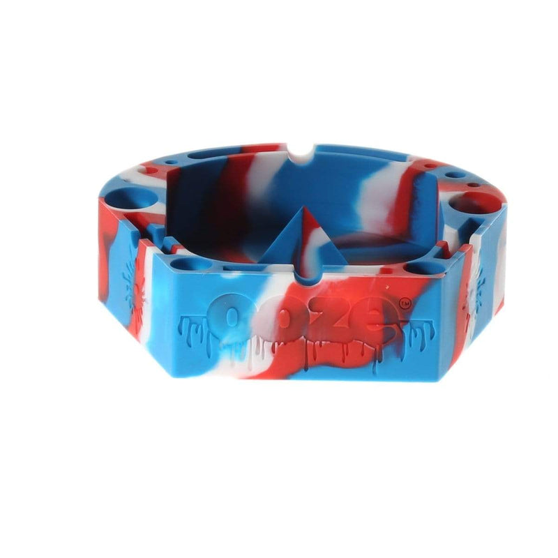 Ooze Ashtray Ooze Silicone Banger Ashtray - Red, White & Blue