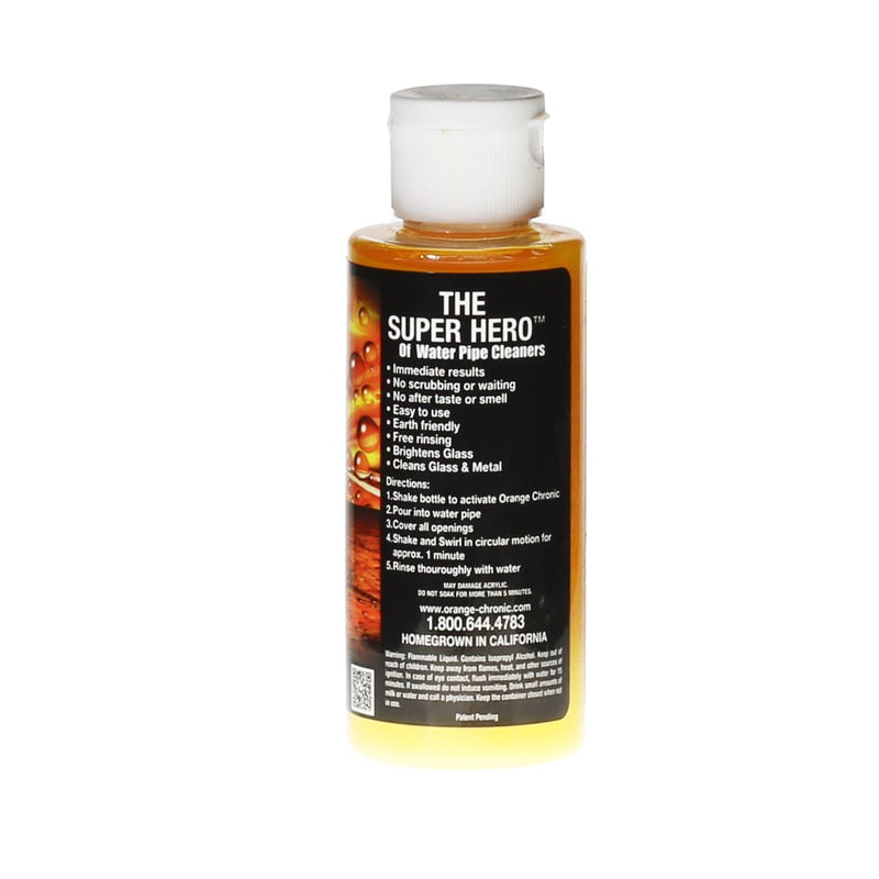 Orange Chronic Bong Cleaner Orange Chronic Water Pipe Cleaner - 4oz