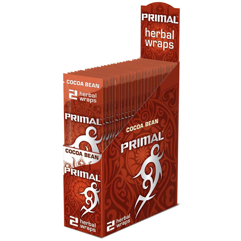 Primal Natural Wraps Primal Wraps Cocoa Bean - 25 Count