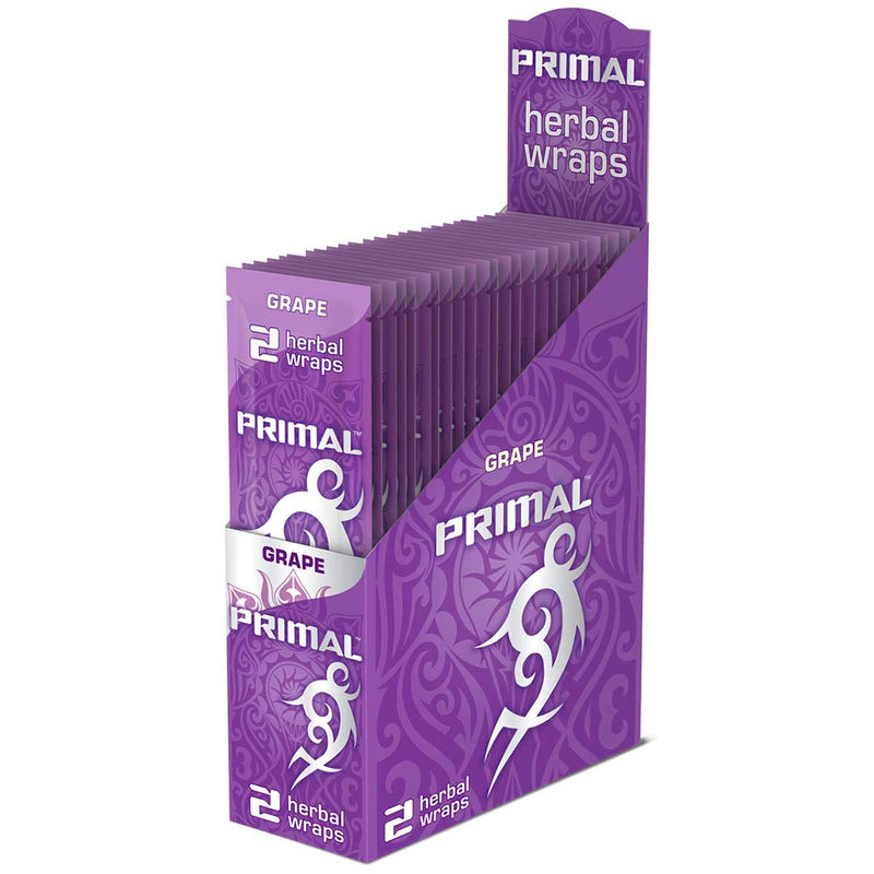 Primal Natural Wraps Primal Wraps Grape - 25 Count