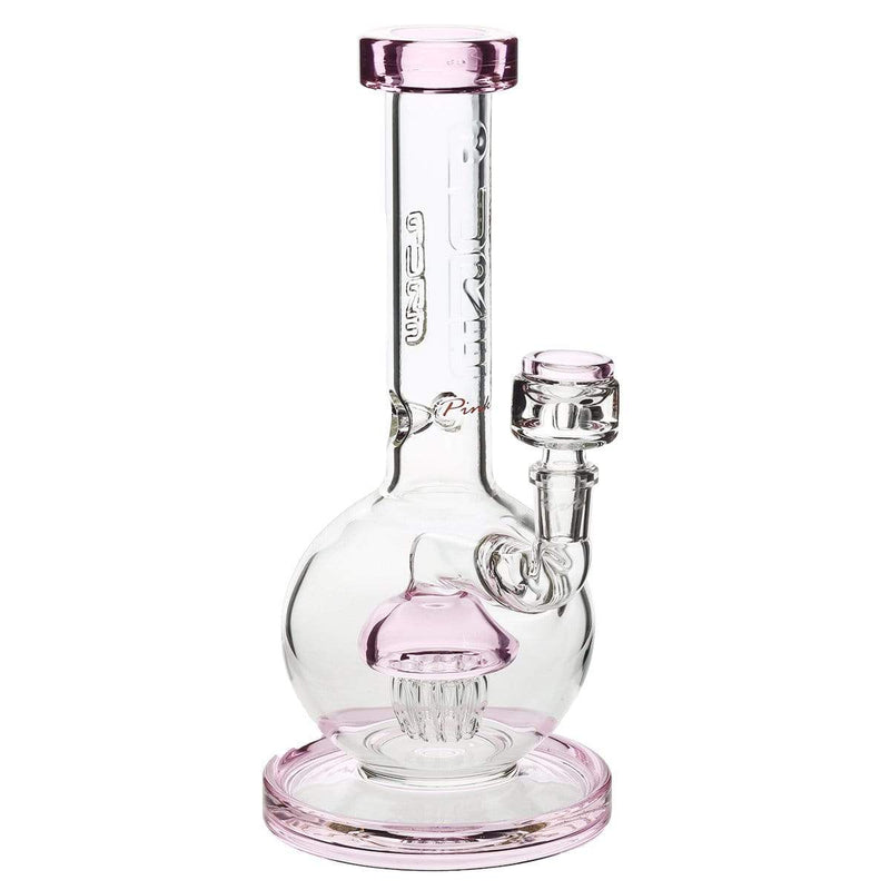 Pure Glass Glass Bong Pure Glass 10" 32mm-4mm Zuma - Pink