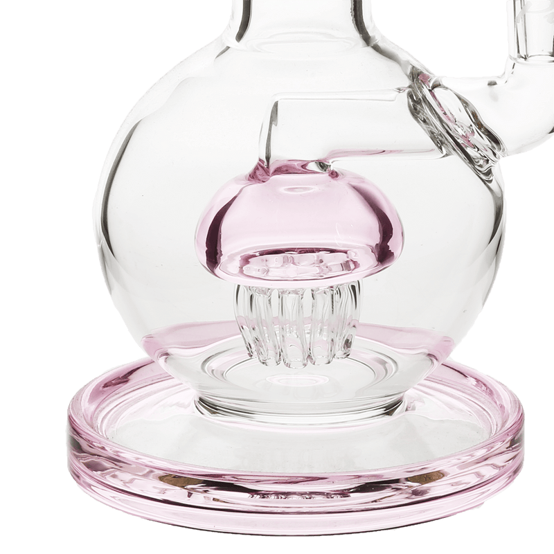 Pure Glass Glass Bong Pure Glass 10" 32mm-4mm Zuma - Pink