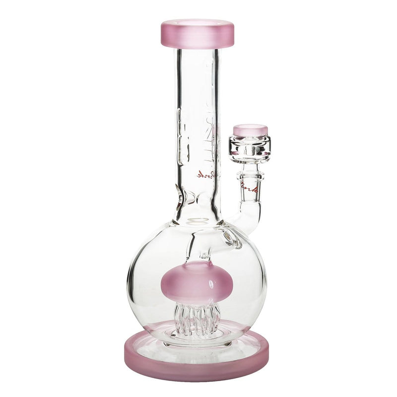 Pure Glass Glass Bong Pure Glass 10" 32mm-4mm Zuma - Pink Frost