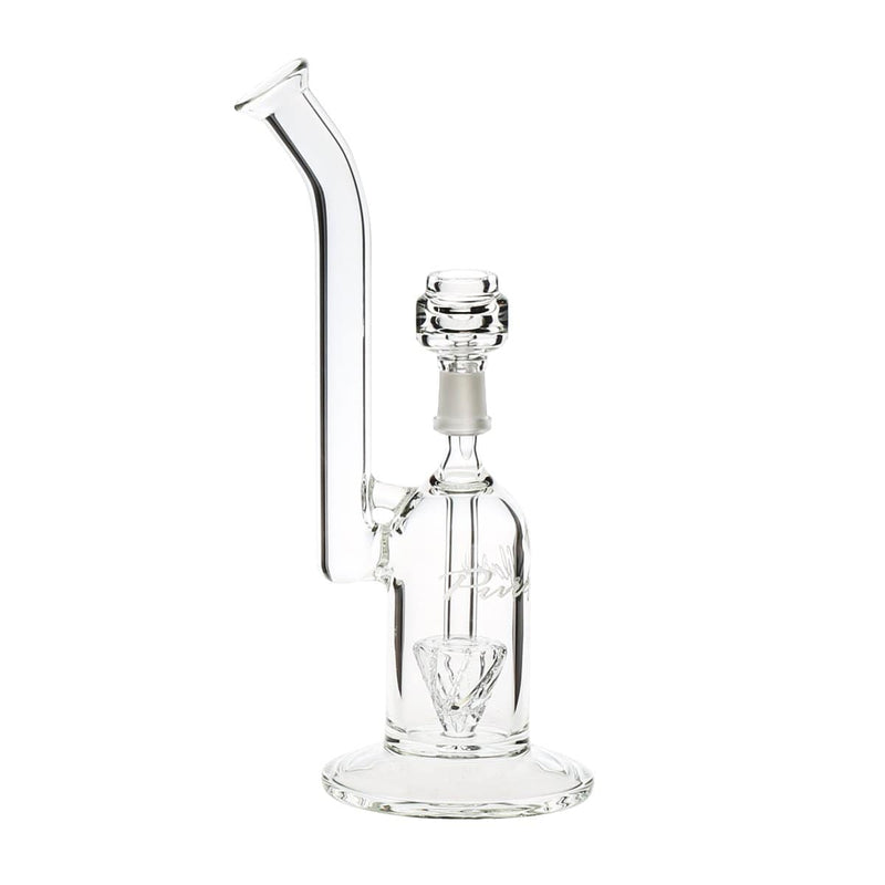 Pure Glass Glass Bong Pure Glass 11" 50mm Arrow Perc Bubbler Male 14mm