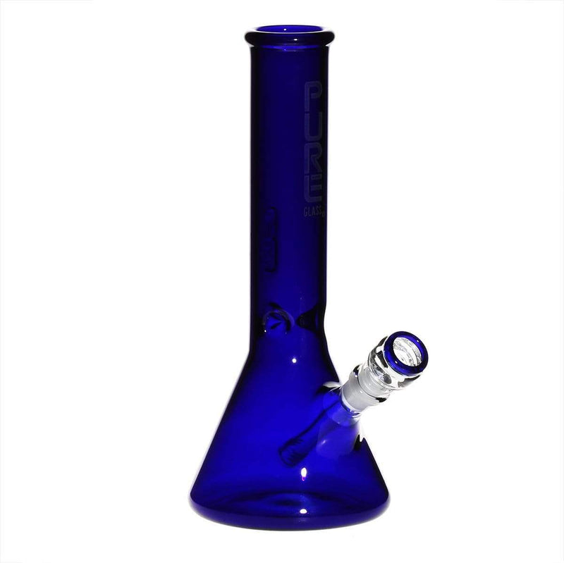 Pure Glass Glass Bong PURE Glass 12" 50mm Classic Beaker - Blue