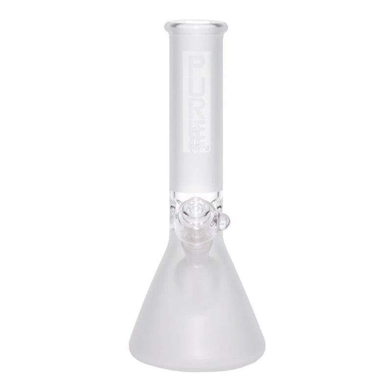 Pure Glass Glass Bong PURE Glass 12" 50mm Classic Beaker - Clear Frost