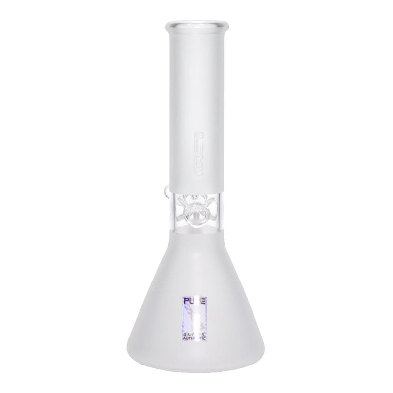 Pure Glass Glass Bong PURE Glass 12" 50mm Classic Beaker - Clear Frost