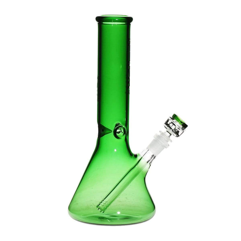 Pure Glass Glass Bong PURE Glass 12" 50mm Classic Beaker - Green