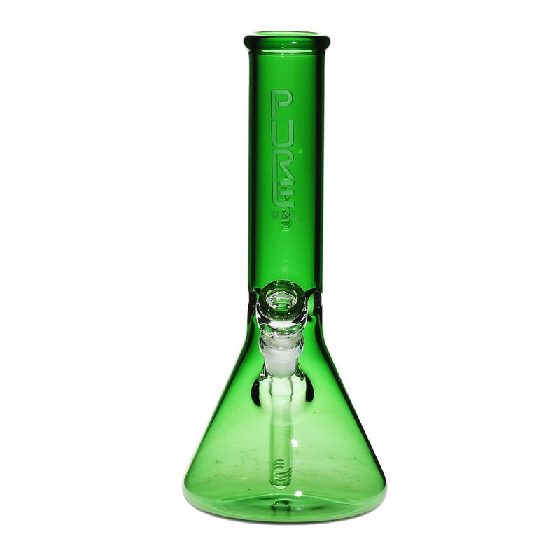 Pure Glass Glass Bong PURE Glass 12" 50mm Classic Beaker - Green