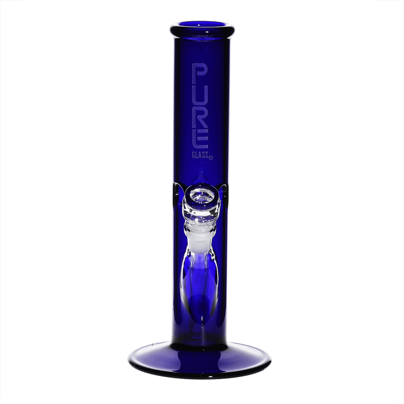 Pure Glass Glass Bong PURE Glass 12" 50mm Classic Straight - Blue