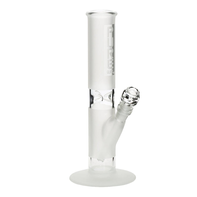 Pure Glass Glass Bong PURE Glass 12" 50mm Classic Straight - Clear Frost