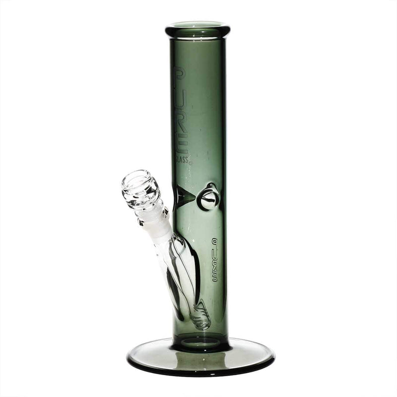 Pure Glass Glass Bong PURE Glass 12" 50mm Classic Straight - Smoke Black