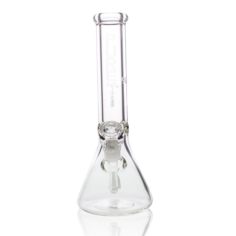 Pure Glass Glass Bong PURE Glass 12" 50mm X 9mm Heavy Beaker - Clear