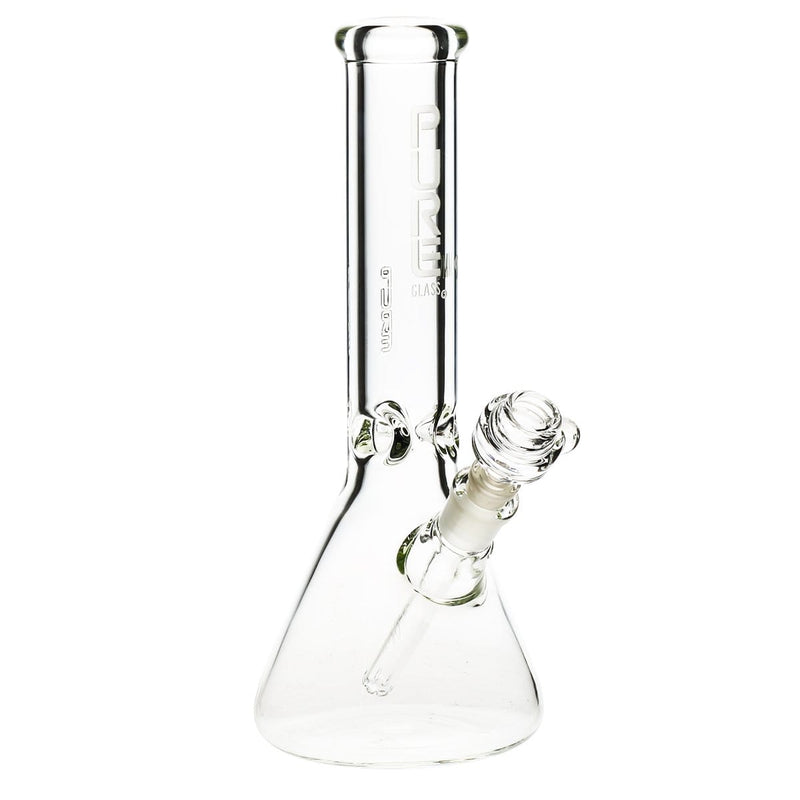 Pure Glass Glass Bong PURE Glass 12" 50mm X 9mm Heavy Beaker - Clear