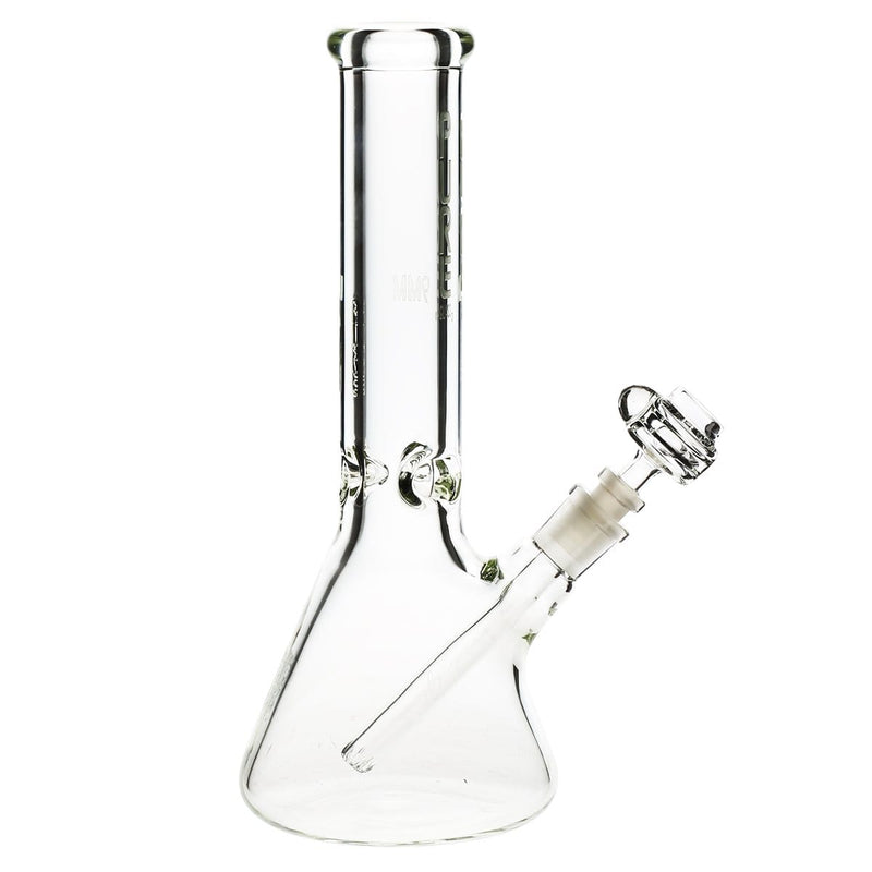 Pure Glass Glass Bong PURE Glass 12" 50mm X 9mm Heavy Beaker - Clear