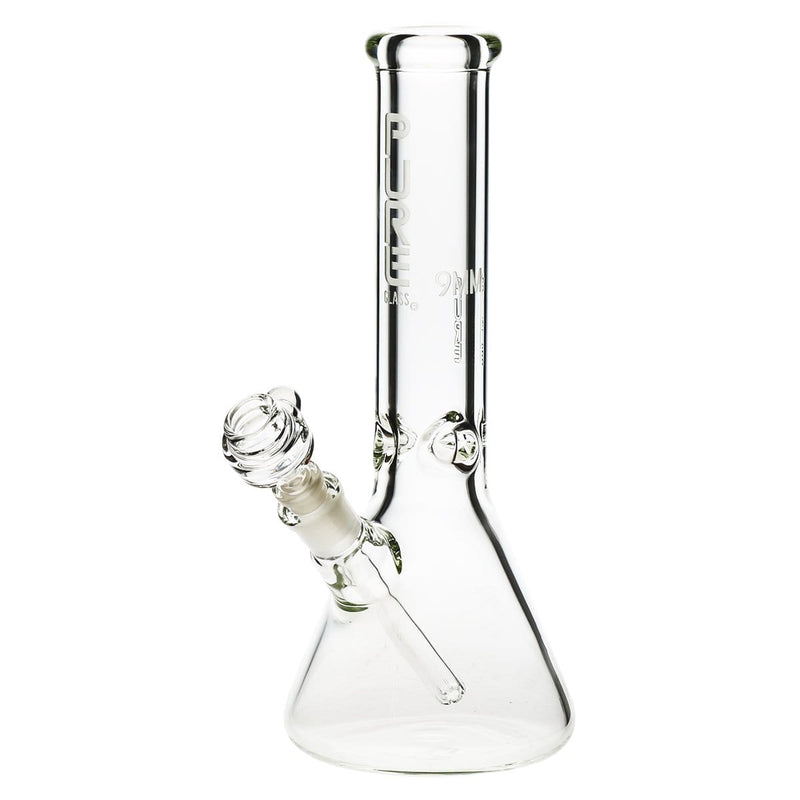 Pure Glass Glass Bong PURE Glass 12" 50mm X 9mm Heavy Beaker - Clear