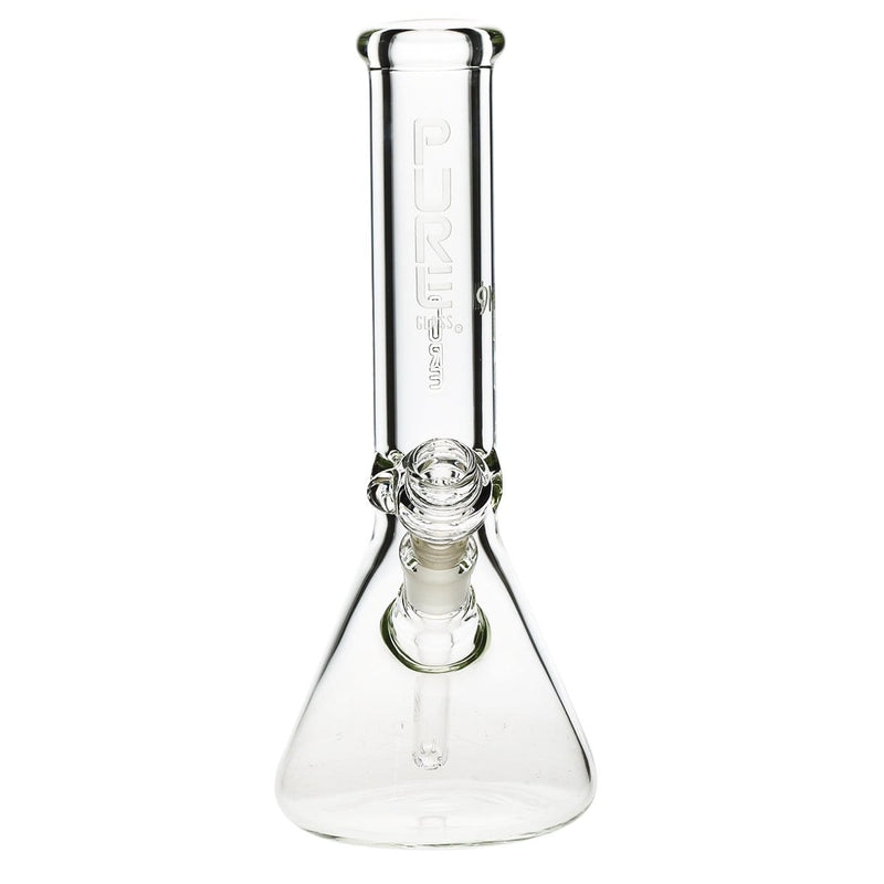 Pure Glass Glass Bong PURE Glass 12" 50mm X 9mm Heavy Beaker - Clear