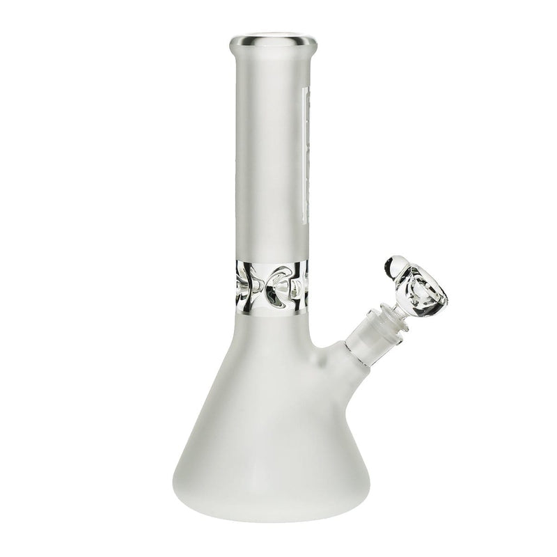 Pure Glass Glass Bong PURE Glass 12" 50mm X 9mm Heavy Beaker - Clear Frost