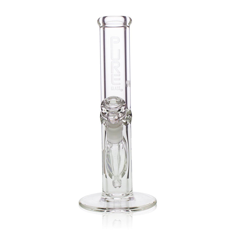 Pure Glass Glass Bong PURE Glass 12" 50mm X 9mm Heavy Straight - Clear