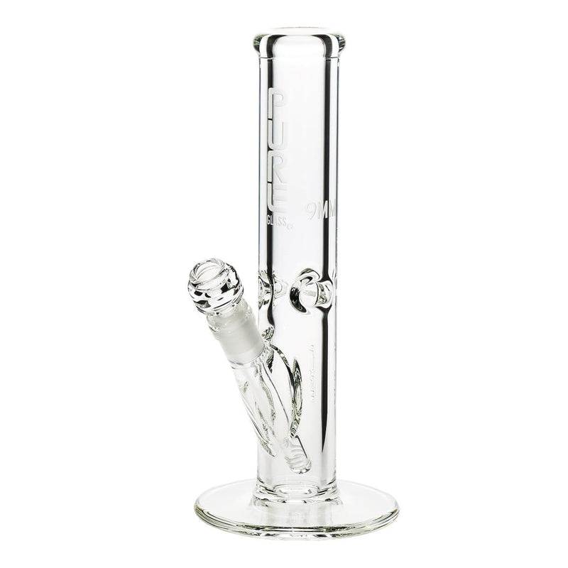 Pure Glass Glass Bong PURE Glass 12" 50mm X 9mm Heavy Straight - Clear