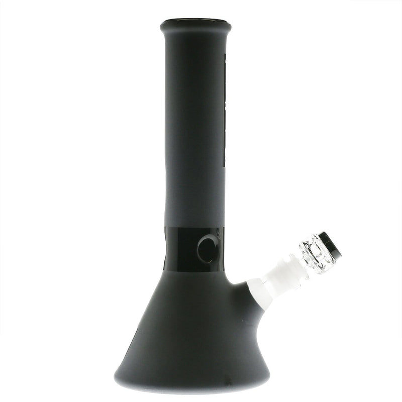 Pure Glass Glass Bong Pure Glass 12" 50mmx5mm Black Frost Beaker