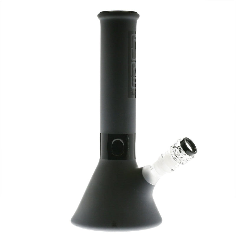 Pure Glass Glass Bong Pure Glass 12" 50mmx5mm Black Frost Beaker