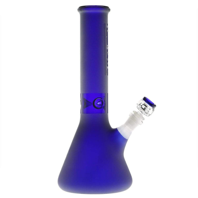 Pure Glass Glass Bong Pure Glass 12" 50mmx5mm Blue Frost Beaker