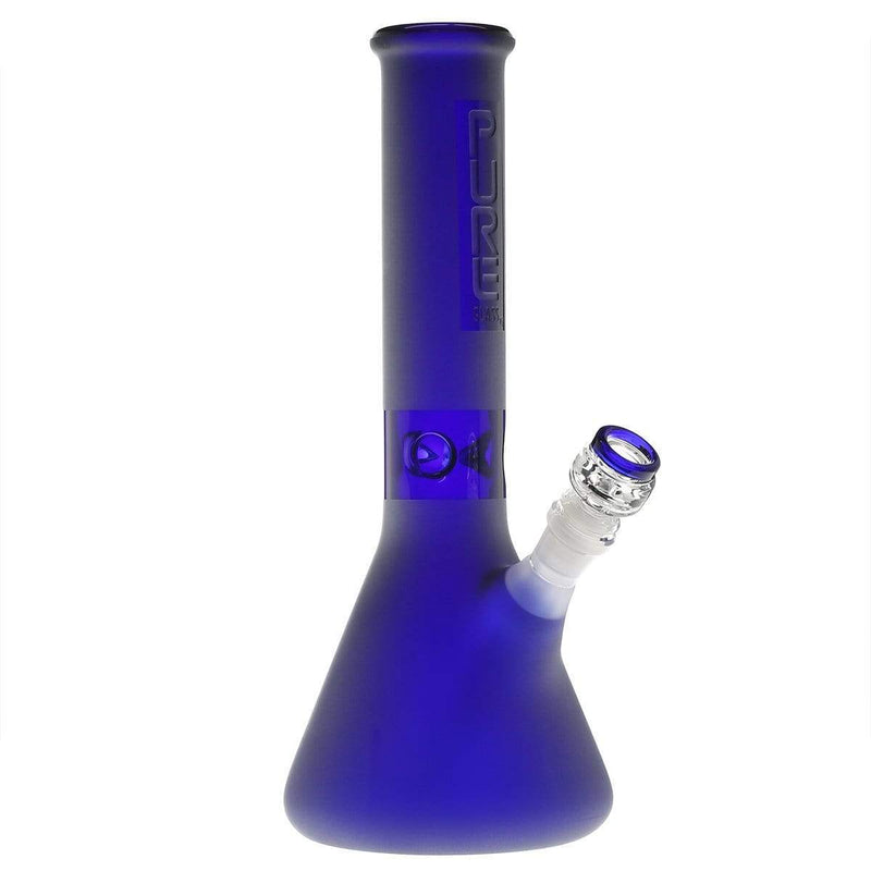 Pure Glass Glass Bong Pure Glass 12" 50mmx5mm Blue Frost Beaker