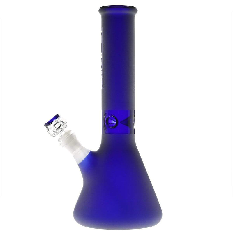 Pure Glass Glass Bong Pure Glass 12" 50mmx5mm Blue Frost Beaker