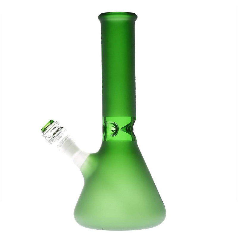 Pure Glass Glass Bong Pure Glass 12" 50mmx5mm Green Frost Beaker