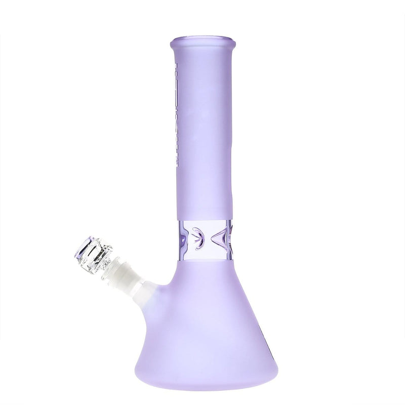 Pure Glass Glass Bong Pure Glass 12" 50mmx5mm Purple Frost Beaker