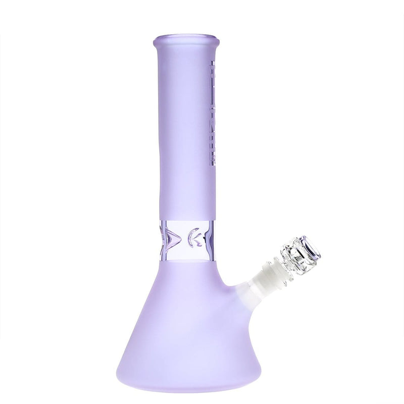 Pure Glass Glass Bong Pure Glass 12" 50mmx5mm Purple Frost Beaker