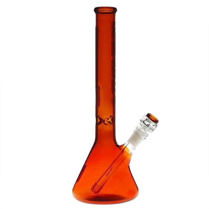 Pure Glass Glass Bong PURE Glass 14" 38mm Classic Beaker - Amber