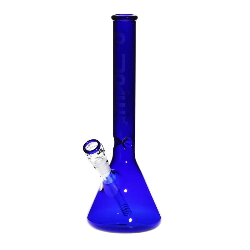 Pure Glass Glass Bong PURE Glass 14" 38mm Classic Beaker - Blue