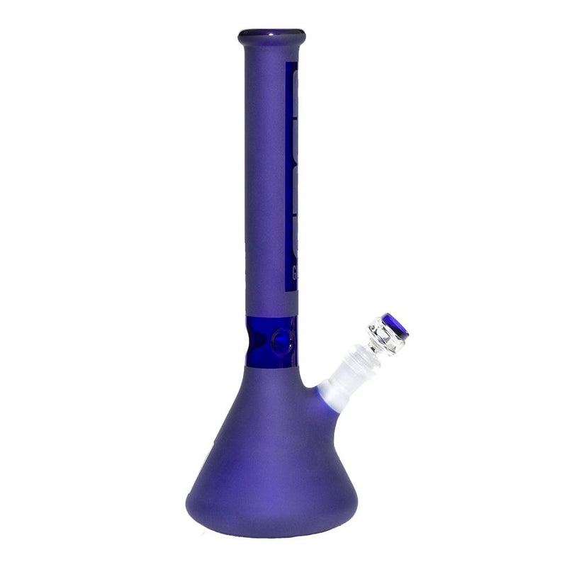 Pure Glass Glass Bong PURE Glass 14" 38mm Classic Beaker - Blue Frost