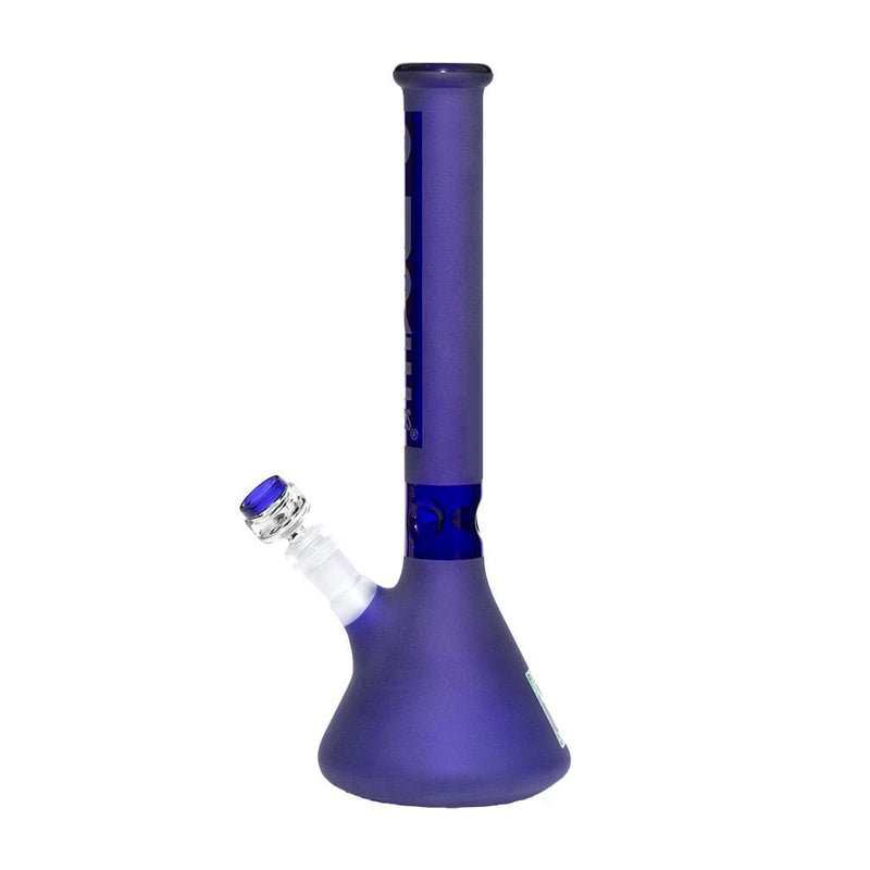 Pure Glass Glass Bong PURE Glass 14" 38mm Classic Beaker - Blue Frost